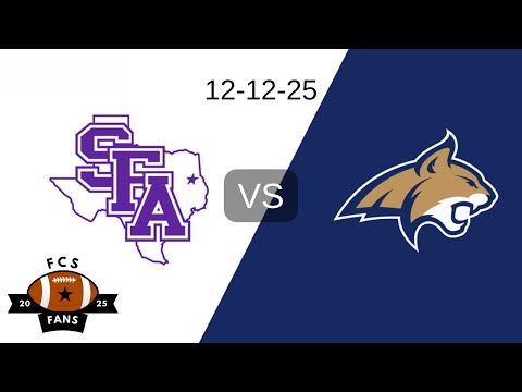 FCS Playoffs Quarterfinals - Stephen F. Austin vs. Montana State Extended Highlights - 12-12-25