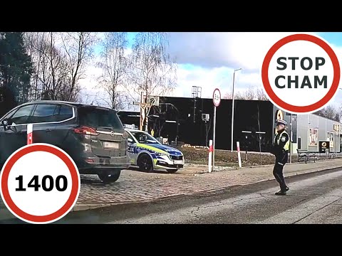 Stop Cham #1400 - Niebezpieczne i chamskie sytuacje na drogach