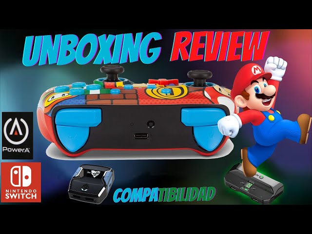 Vídeo relacionado con Power A Agarre cómodo Joy-Con para Nintendo Switch - Mystery Block Mario