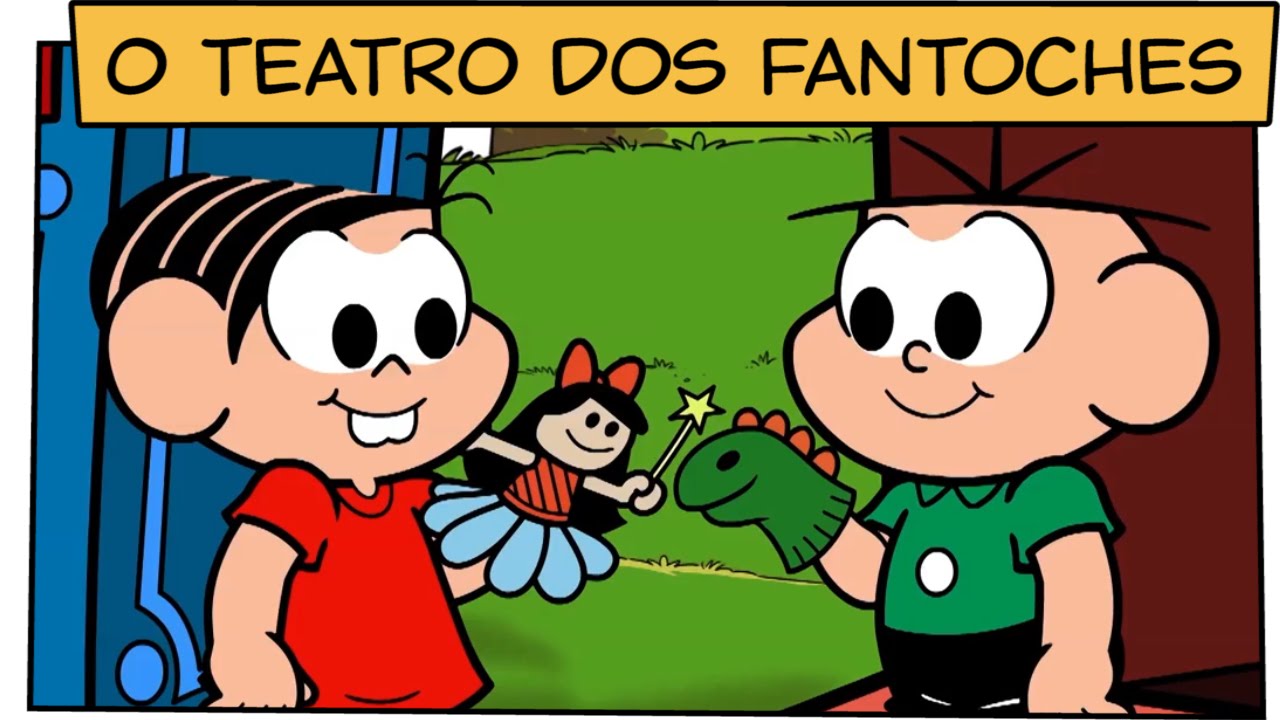 O Teatro de Fantoches | Turma da Mônica