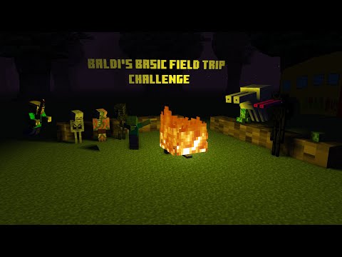 Monster School : BALDI'S BASIC FIELD TRIP CHALLENGE - Minecraft Animation