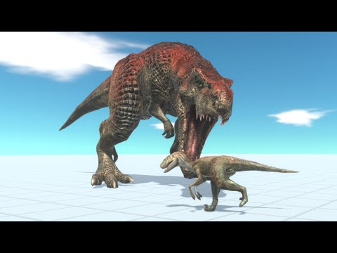 NEW TREX vs EVERY UNIT - Animal Revolt Battle Simulator