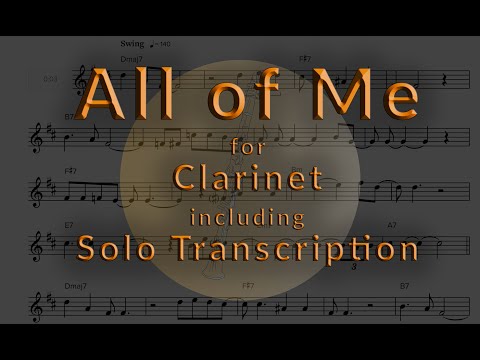How to play Louis' and Ella's "All of Me" with your Clarinet! · Band Version