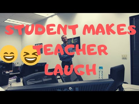 What did he say?😳 Student cracks up entire class 🤣 By Tech Professor