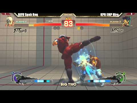 SSF4 AE2012 BIFU Spab Rog vs KPB EMP Hiro - Big Two #51 Tournament