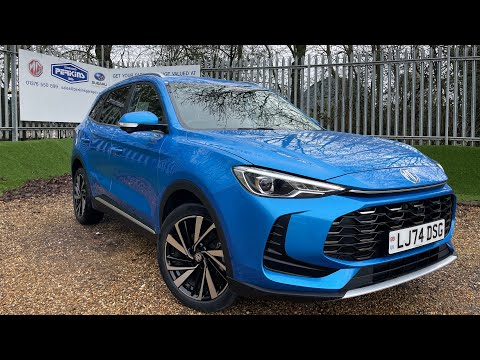 *** VEHICLE NOW SOLD *** MG ZS TROPHY HYBRID+ 1.5L 194PS AUTOMATIC HEV BATTERSEA BLUE BRAINTREE