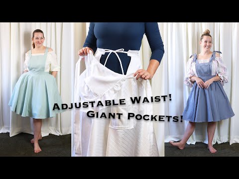 The Split-Side Pinafore Tutorial: An Easy Pinafore...