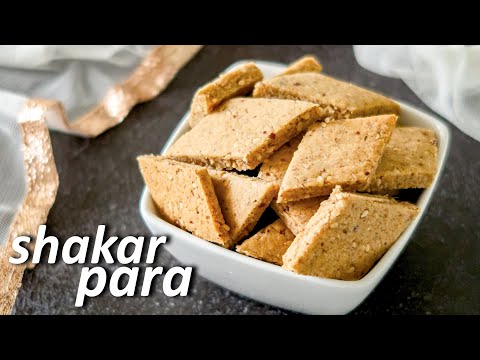 Baked Shakarpara Recipe | Wheat Shankarpali/ Shakkar Para Recipe | Easy & Healthy Diwali Snack Ideas