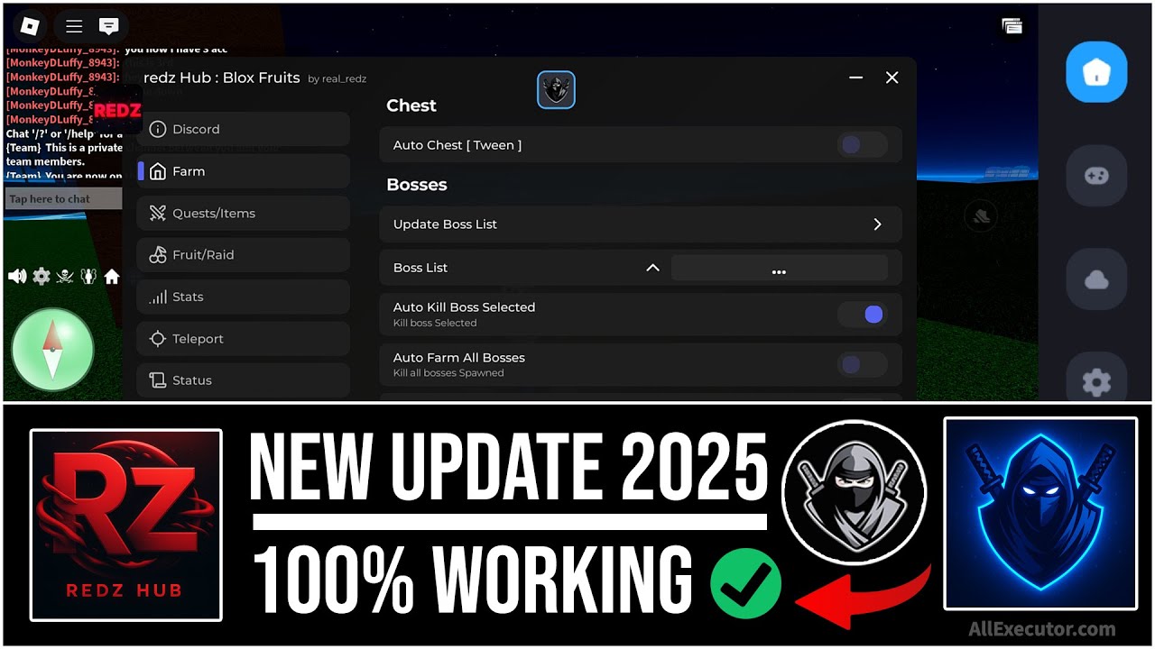 [New Update] Redz Hub Script | 100% Working Copy & Paste | RealRedz Scripts (Latest 2026)
