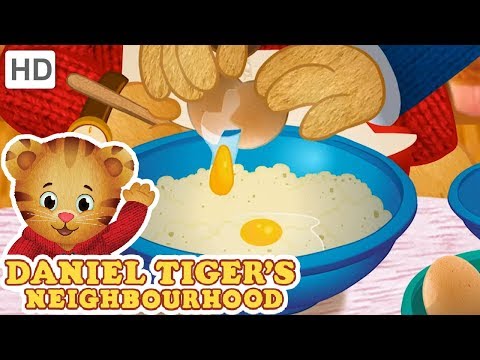Daniel Tiger 🎂🥞 Bake and Cook with Me! | Videos for Kids