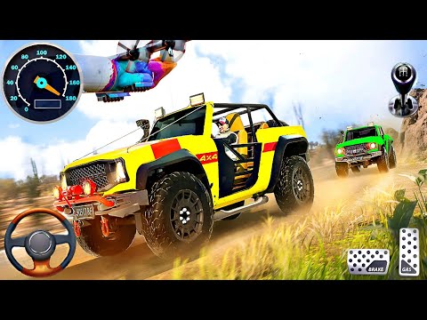 Extreme 4x4 Offroad Jeep Car Racing 3D - Prado SUV Extreme Stunt Racer Simulator : Android Gameplay 