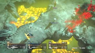 Helldivers - Missile Barrage vs Cyborgs