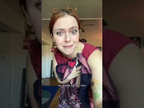 styling a *micro mini skirt* over jeans 😭