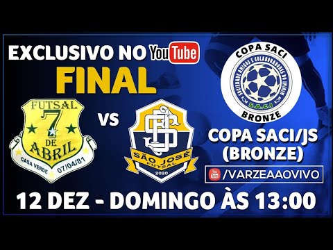 7 de Abril FS x São José FS - Final - Copa SACI (Bronze)
