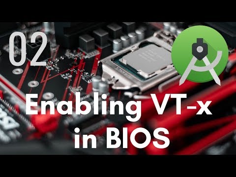 How to Enable Intel VT X or Intel Virtualization Technology from BIOS Android Developer Course 2