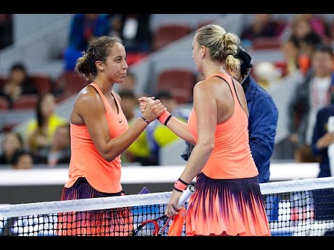 2016 China Open Quarterfinal | Madison Keys vs Petra Kvitova | WTA Highlights