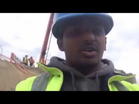 ACTIVE CONSTRUCTION SITE - TORONTO - CANADA Video
