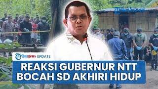 Gubernur NTT soal Bocah Akhiri Hidup karena Tak Bisa Beli Buku: Malu Saya, Bisa Dicincang Presiden