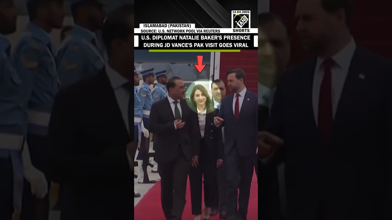 Viral Video: US diplomat Natalie Baker’s presence during JD Vance's Pakistan visit goes viral