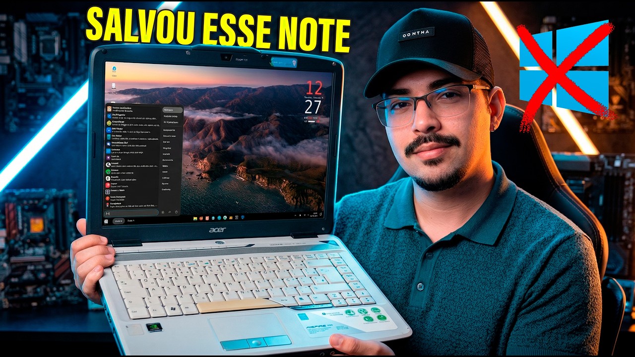 NEM GOOGLE OS, NEM WINDOWS! 👋 Esse é o Sistema MAIS LEVE do Mundo para PC de 2GB! 🚀