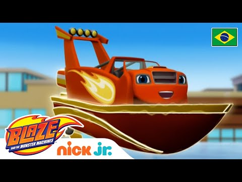 Aula de física com Blaze - parte 1 🔭 | Blaze and the Monster Machines