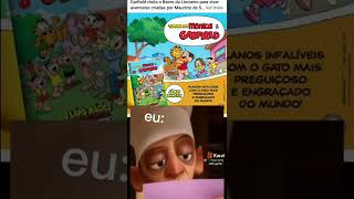 TURMA da MÔNICA e GARFIELD na REVISTA no BRASIL