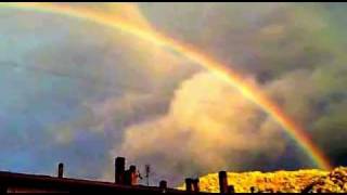 preview picture of video 'Arcobaleno dopo una distruttiva tempesta ad Antrodoco 12/10/09'