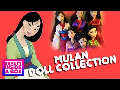 Mulan - Disney Princess Doll Collection - Beauty Inside A Box
