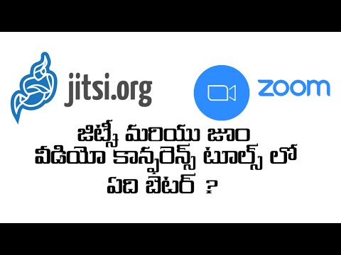 Jitsi Vs Zoom Video Conferencing Api Security Explained in Telugu