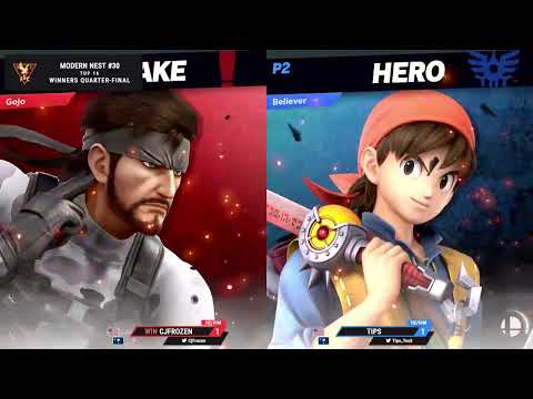 WIN CJFrozen (Snake) vs Tips (Hero) - Modern Nest 30 - Winners Quarters