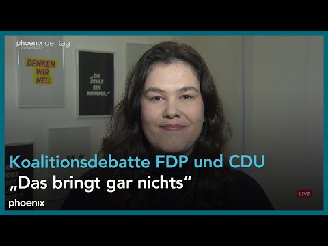 Video Thumbnail: Zukunft der Ampelregierung: Interview mit Franziska Brandmann (FDP, Junge Liberale)