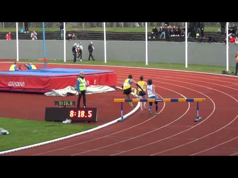 3000m hindrun karla @ Smáþjóðaleikar 2015
