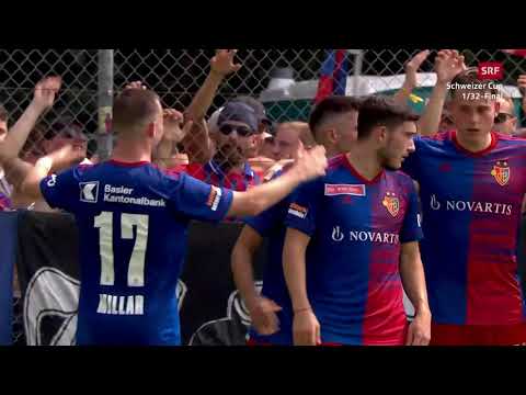 FC Schönenwerd vs FC Basel 0:7 (Copa Suiza 15.08.2021)