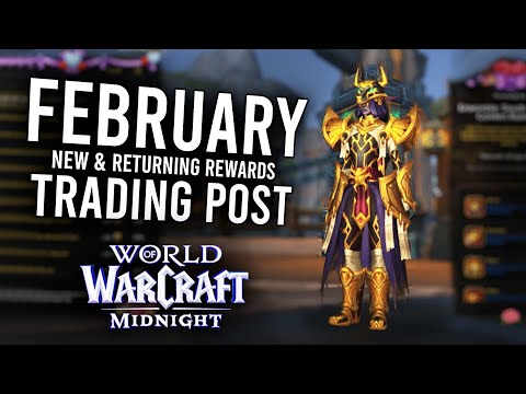 WoW Trading Post: The BIGGEST Month Ever? (New & Returning Items)