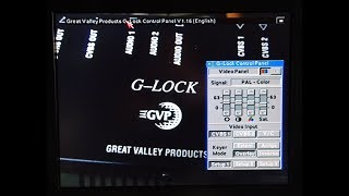 Amiga G-Lock GVP Genlock - Part 1.