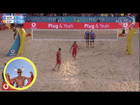 Mol.A/Sørum (NOR) vs. Herrera/Gavira (ESP) 2018 Hamburg Finals Pool Play