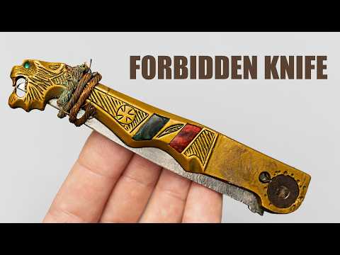Illegal Knife Restoration – Broken Gangster’s Switchblade
