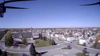preview picture of video 'Malartic, Quebec.  Aerial view through 808 #16 keychain camera on HotenX.mp4'