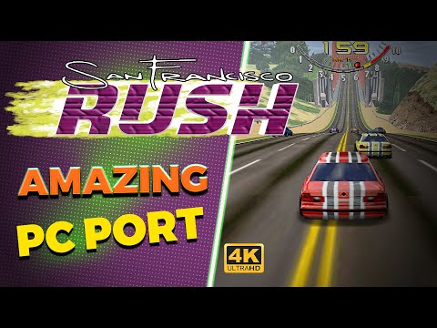 San Francisco Rush (PC Port) - The perfect arcade port recompiled on PC - 4k 60fps - ProjectR