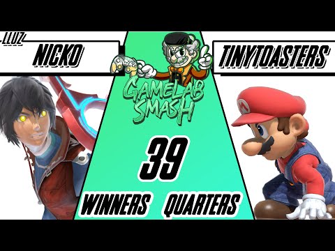 GameLab-Smash #39 Nicko (Shulk) Vs Tiny Toasters (Mario)