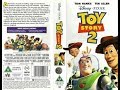 Toy Story 2 2000 UK VHS
