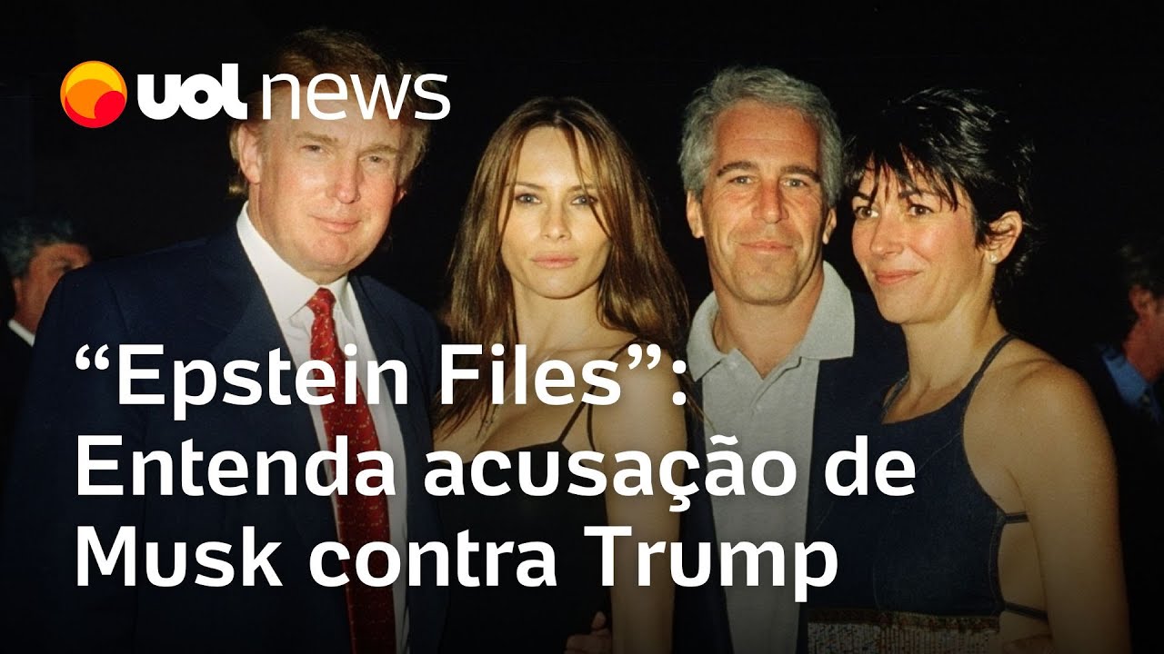 Epstein Files: entenda fala de Musk contra Trump que envolve abuso sexual e rede de prostituição