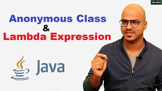 Anonymous Class & Lambdas Tutorial | Telusko ft. Navin Reddy