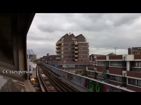 RET Metro Rit (door de ruit) met de Type T van Capelle Centrum naar De Terp in Rotterdam op lijn C