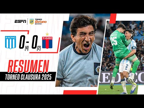 Video: RACING LE GANÓ POR PENALES A TIGRE