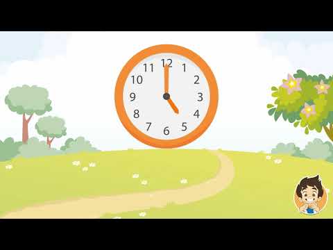 Telling Time Chant for Kids - What Time Is It?