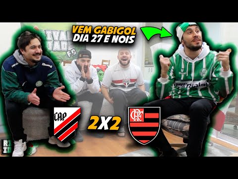 React Athlético PR 2x2 Flamengo Lances Copa do Brasil 2021
