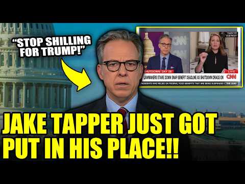 Jake Tapper BRUTALLY ROASTED By Own Guest After Shilling For MAGA