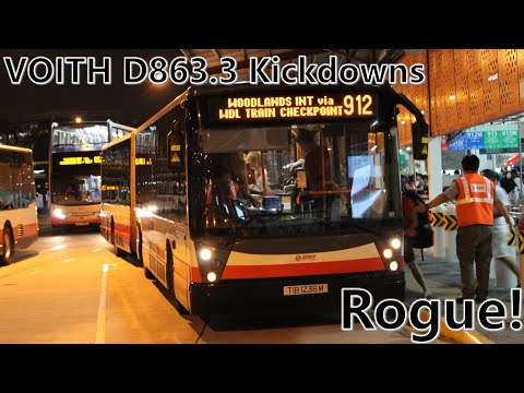 [SMRT]ROGUE 75Km/h VOITH KICKDOWNS - TIB1236M - MB O405G HISPANO HABIT