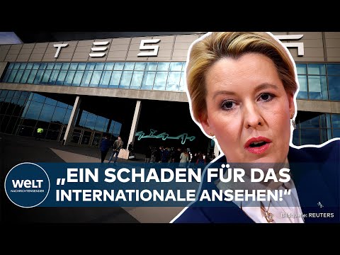 GRÜNHEIDE: Nach Terroranschlag auf Giga-Factory! "Produktion steht noch immer still!" Das sagt TESLA